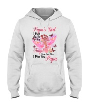 Papa's Girl - I used to be his angel now he's mine Hooded Sweatshirt tile