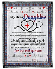 Daughter - Nurse - To My Daughter - Heroes Small Fleece Blanket - 30" x 40" front