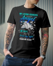 My loving grandpa My guardian angel Classic T-Shirt lifestyle-mens-crewneck-front-6