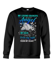 My loving grandpa My guardian angel Crewneck Sweatshirt tile