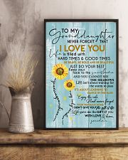 GRANDMA TO GRANDDAUGHTER 16x24 Poster lifestyle-poster-3