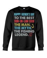 SON-IN-LAW - FISHING - VINTAGE - FATHER'S DAY Crewneck Sweatshirt tile