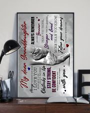 Grandma to Granddaughter - Fllow Your Dream 16x24 Poster lifestyle-poster-2
