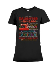 TO MY DAUGHTER-IN-LAW - QUILTING - CIRCUS Premium Fit Ladies Tee thumbnail