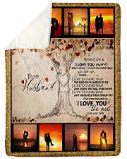 TO MY HUSBAND Large Sherpa Fleece Blanket - 60" x 80" thumbnail