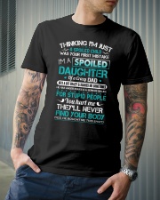 Thinking I'm just a spoiled child was Classic T-Shirt lifestyle-mens-crewneck-front-6