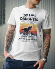 T-SHIRT - DAD - FUNNY - DINOSAUR Classic T-Shirt lifestyle-mens-crewneck-front-6