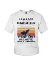 T-SHIRT - DAD - FUNNY - DINOSAUR Youth T-Shirt tile