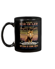 To My Son-in-law - Lion - Circus - Mug Mug back