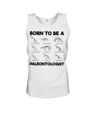 Born to be a Paleontologist Forced to go to school Unisex Tank thumbnail
