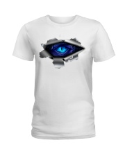 Dragon - Eyes - Sticker Ladies T-Shirt tile
