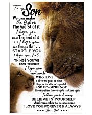POSTER - TO MY SON - LION - WE CAN 16x24 Poster front