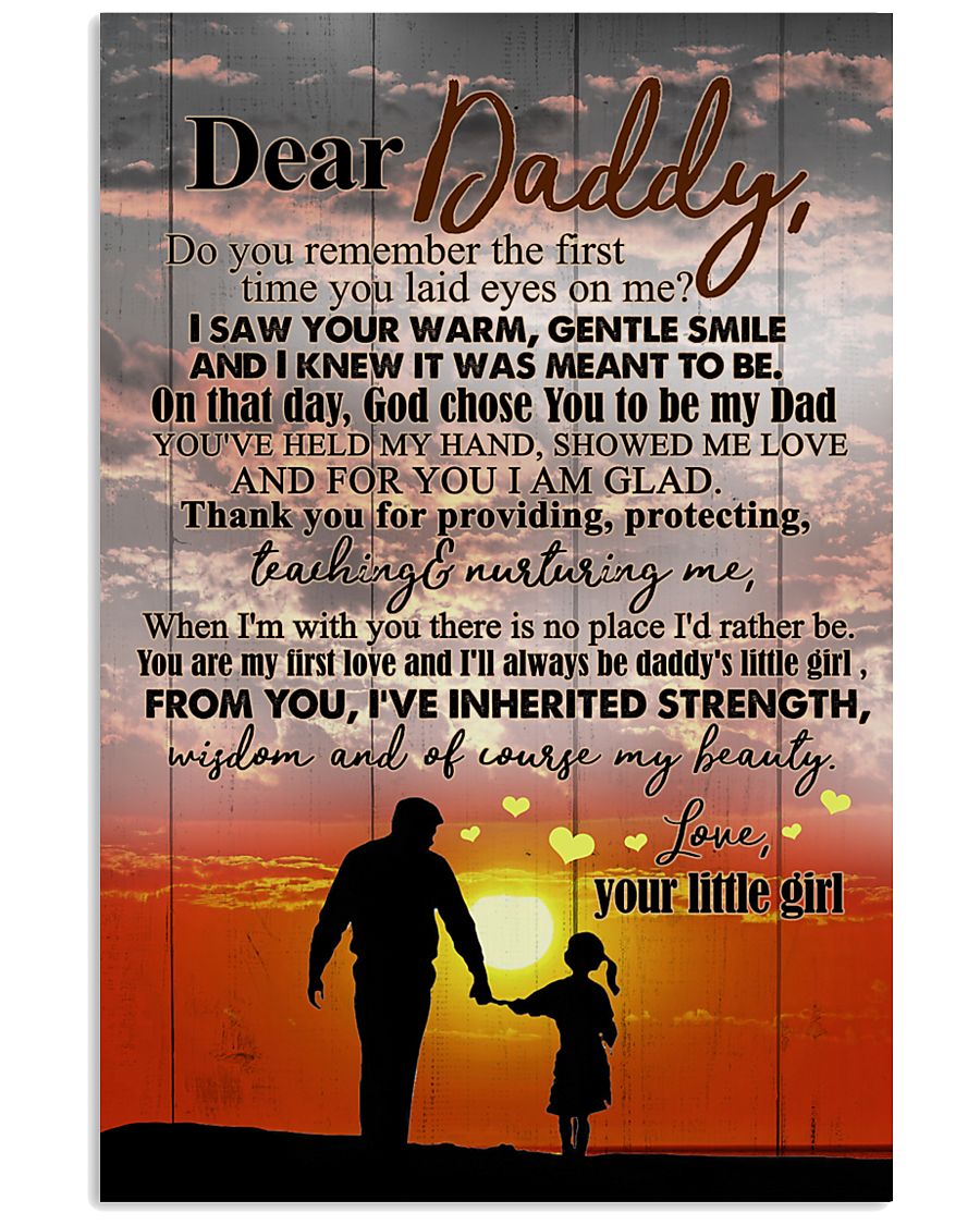 POSTER - TO MY DAD- SUNSET - DO YOU REMEMBER 16x24 Poster