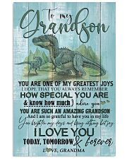 GRANDMA TO GRANDSON - T REX - FOREVER 16x24 Poster front