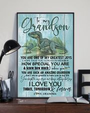 GRANDMA TO GRANDSON - T REX - FOREVER 16x24 Poster lifestyle-poster-2