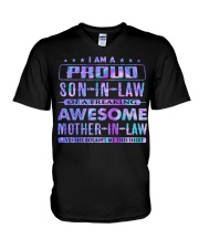 To My Mother-in-law - T-Shirt V-Neck T-Shirt tile