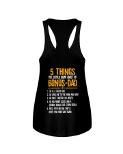 To My Bonus Dad - Mess With Me - T-Shirt Ladies Flowy Tank tile