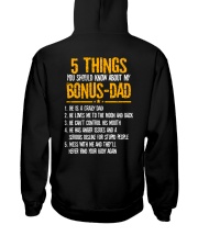 To My Bonus Dad - Mess With Me - T-Shirt Hooded Sweatshirt tile