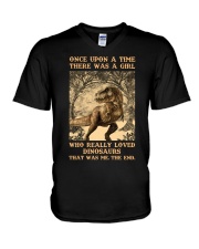 Once Upon A Time - Black T-shirt V-Neck T-Shirt thumbnail