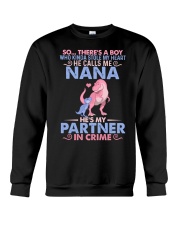 SAURUS - SO THERE IS - T-REX - CRIME Crewneck Sweatshirt thumbnail