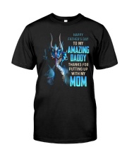 T-SHIRT - TO MY BONUS DAD - DRAGON Classic T-Shirt front