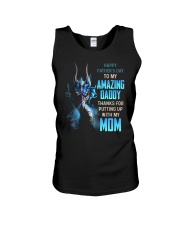 T-SHIRT - TO MY BONUS DAD - DRAGON Unisex Tank tile