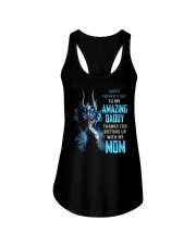 T-SHIRT - TO MY BONUS DAD - DRAGON Ladies Flowy Tank tile