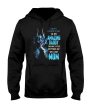 T-SHIRT - TO MY BONUS DAD - DRAGON Hooded Sweatshirt tile