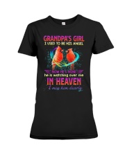 Angel Grandpa - I Used To Be His Angel Premium Fit Ladies Tee tile