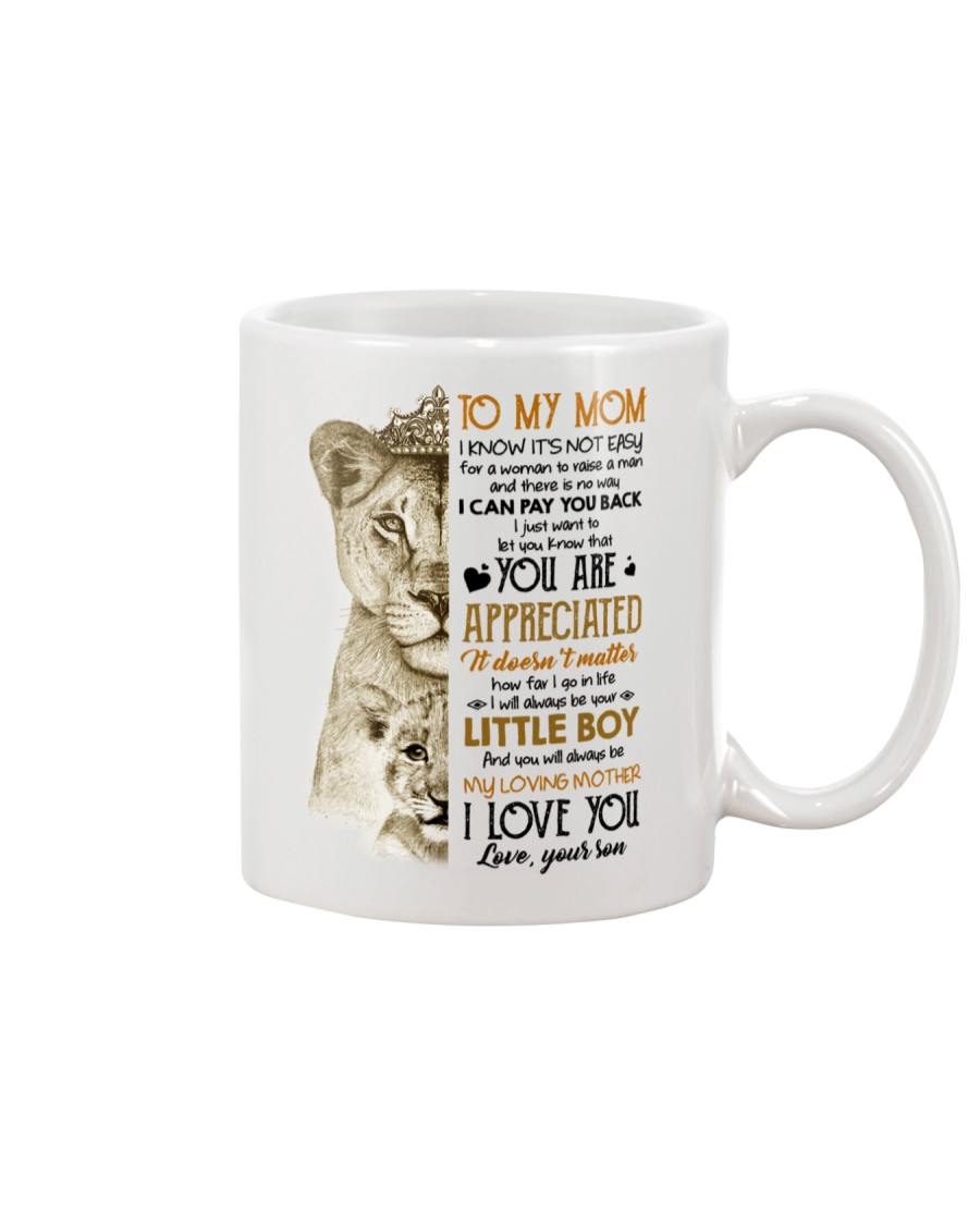 TO MY MOM - LION - YOU ARE APPRECIATED Mug