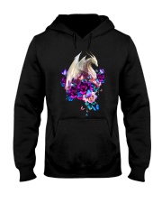 Dragon - Flower - T-Shirt Hooded Sweatshirt tile