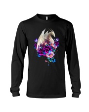 Dragon - Flower - T-Shirt Long Sleeve Tee tile