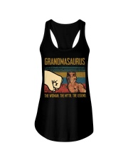 SAURUS - THE WOMAN - THE LEGEND Ladies Flowy Tank thumbnail
