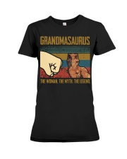 SAURUS - THE WOMAN - THE LEGEND Premium Fit Ladies Tee thumbnail
