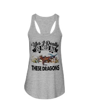 Dragon - Yes I Really Do Need All - T-shirt Ladies Flowy Tank tile