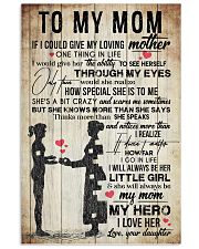 TO MY MOM - VINTAGE - YOU ARE APPRECIATED 16x24 Poster front