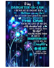 To My Daughter-in-law - Galaxy Butterfly 16x24 Poster front