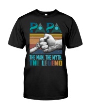 T-SHIRT - TO DAD AND GRANDDAD - THE LEGEND Classic T-Shirt front