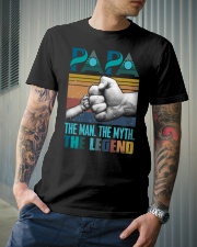 T-SHIRT - TO DAD AND GRANDDAD - THE LEGEND Classic T-Shirt lifestyle-mens-crewneck-front-6