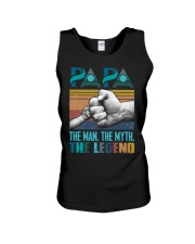 T-SHIRT - TO DAD AND GRANDDAD - THE LEGEND Unisex Tank tile