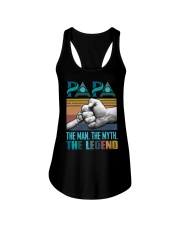 T-SHIRT - TO DAD AND GRANDDAD - THE LEGEND Ladies Flowy Tank tile