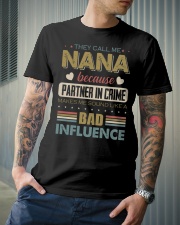 THEY CALL ME NANA - VINTAGE - BAD INFLUENCE Classic T-Shirt lifestyle-mens-crewneck-front-6