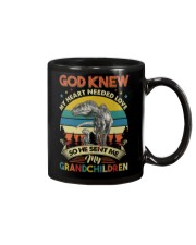 Grandma - God Knew My Heart Needed Love - T-shirt Mug tile