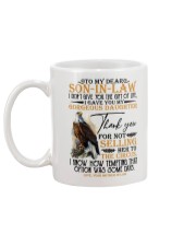 MOM TO SON IN LAW Mug back