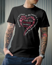 Angel Grandma - Half Of My Heart Is In Heaven Classic T-Shirt lifestyle-mens-crewneck-front-6