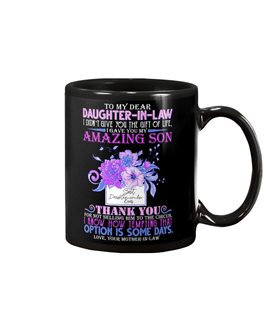 MOM TO DAUGHTER IN LAW Mug