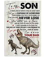 Saurus - Dad To Son - I Want You To Believe 16x24 Poster front
