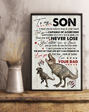 Saurus - Dad To Son - I Want You To Believe 16x24 Poster lifestyle-poster-3