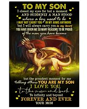 MOM TO SON - DRAGON - FOREVER 16x24 Poster front