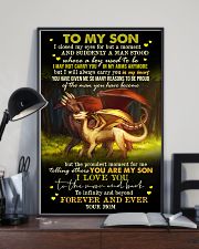 MOM TO SON - DRAGON - FOREVER 16x24 Poster lifestyle-poster-2